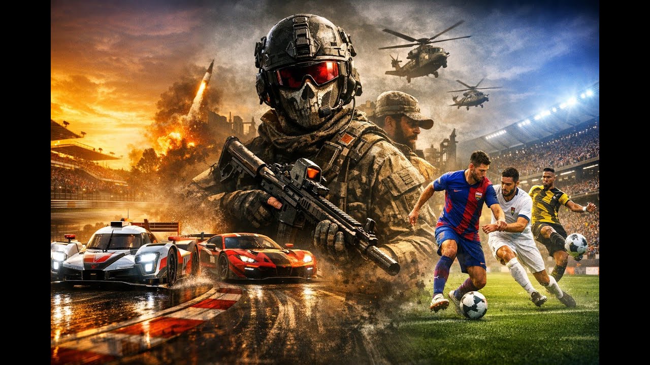 Segunda feira, jogar algo e é isso.