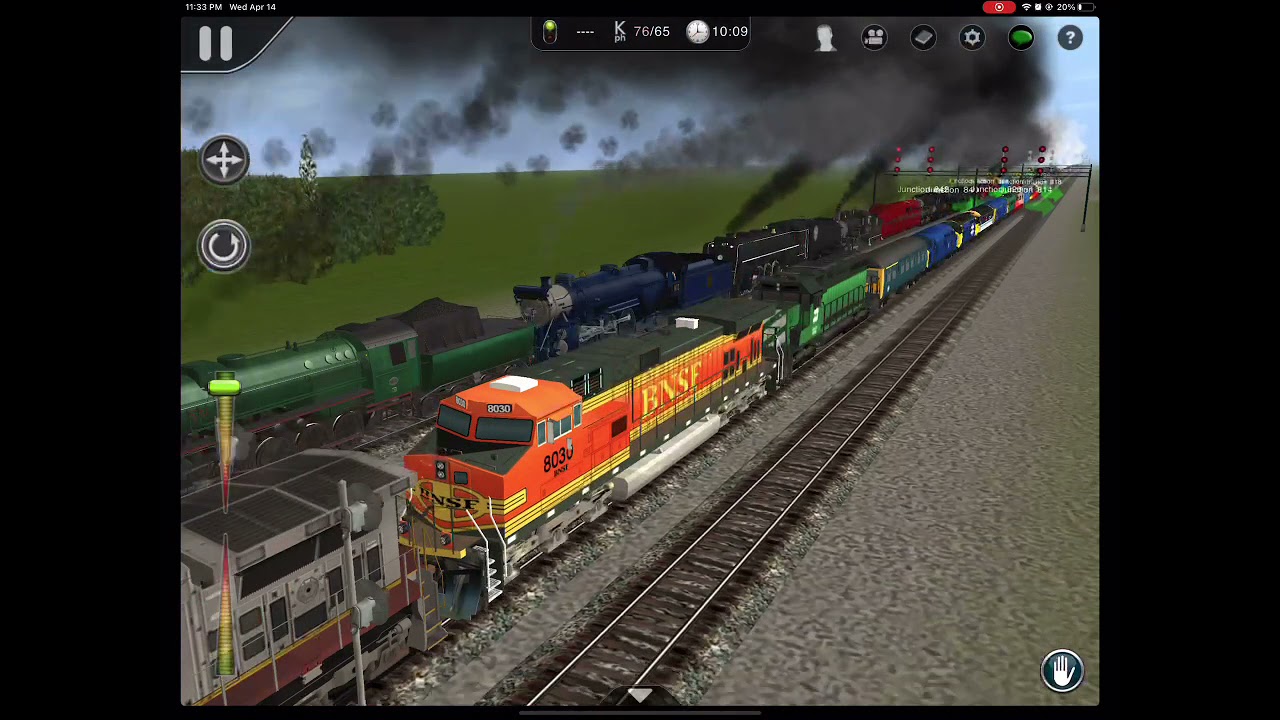 All my trains (part 3) stream and Diesel engines.(trainz driver 2)