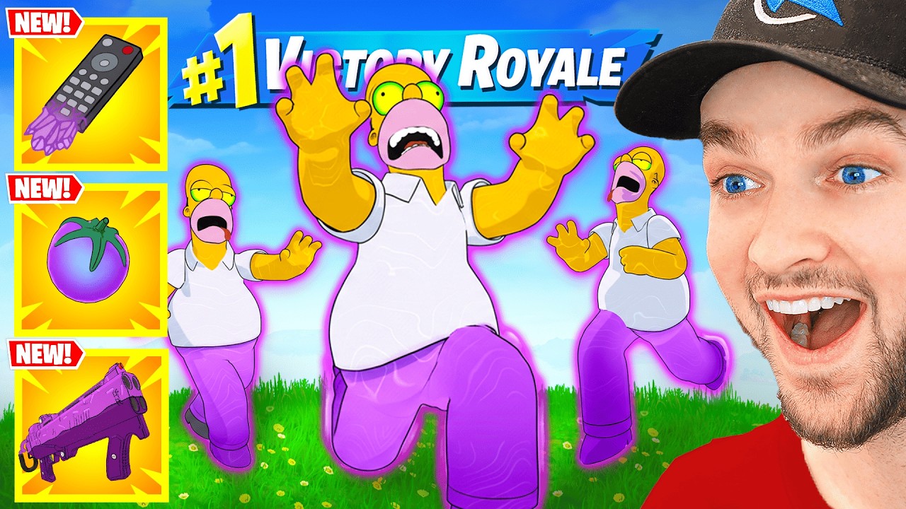 *НОВОЕ* Обновление Fortnite Simpsons &mdash; это СУМАСШЕДШЕЕ!