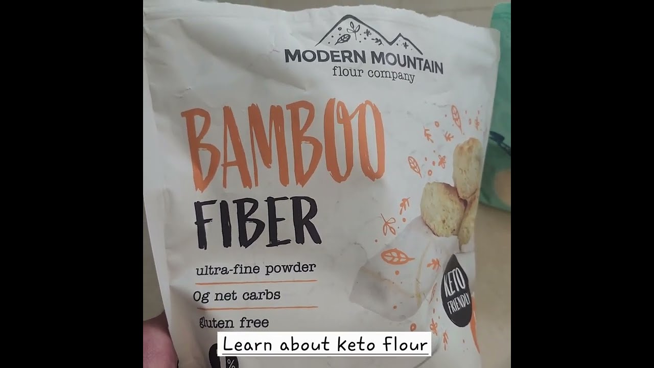What is Bamboo flour compared to Almond flour and Coconut flour? 🤔 #bamboofiber #bambooflour #keto