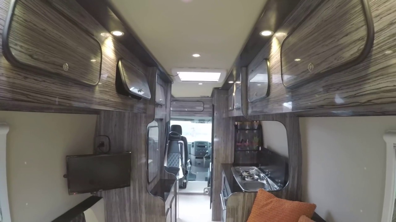 VW Crafter or mercedes sprinter camper van conversion transit
