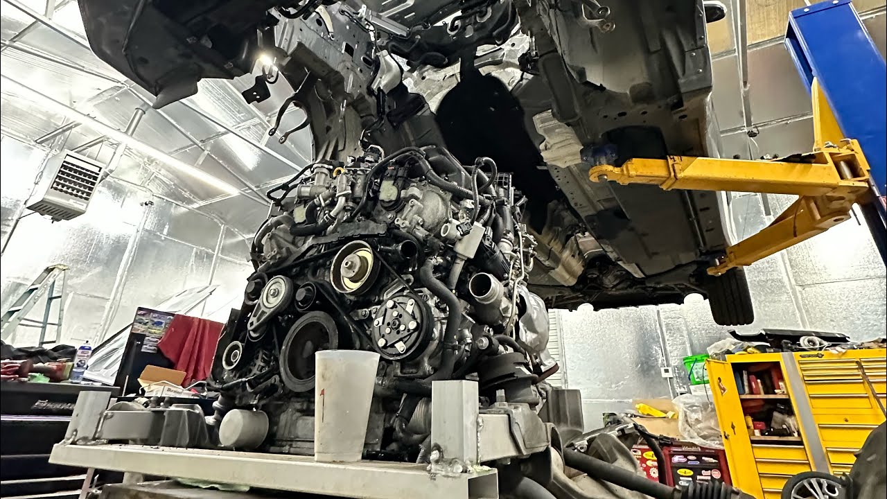 Q50 TWIN TURBO ENGINE REPLACEMENT