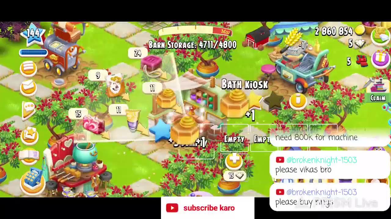 LEVEL 143 HAYDAYVIKAS Love ❤️😘