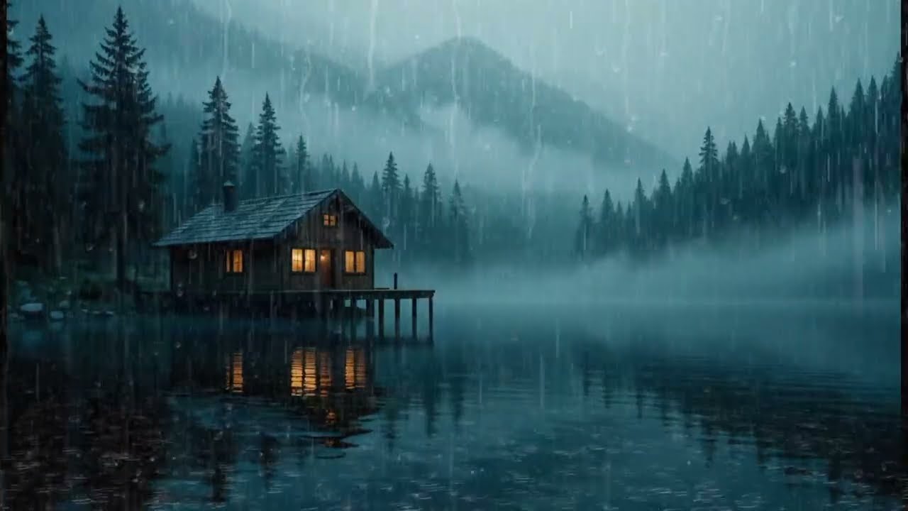 Soft Rain Ambience for Calm Mind Before Bed