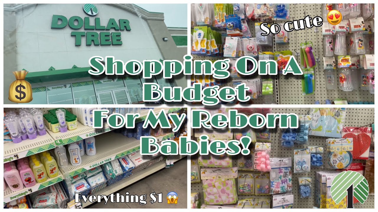 Shopping For My Reborns At Dollar Tree! Shopping On A Budget! | Mya Reborns
