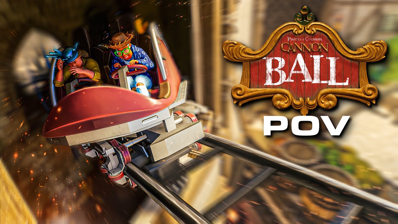 CANNON BALL! - Spinning Coaster POV (Planet Coaster)