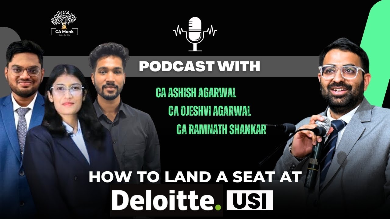 Interview Process of Deloitte USI | How to Prepare for Deloitte Statutory Audit Interview | CA Jobs