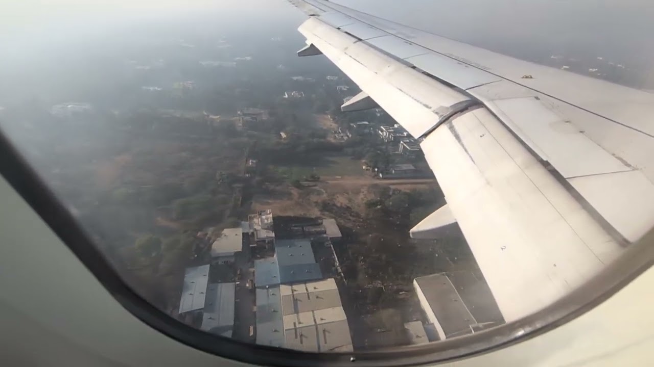 Early Morning landing at IGI Airport, Delhi