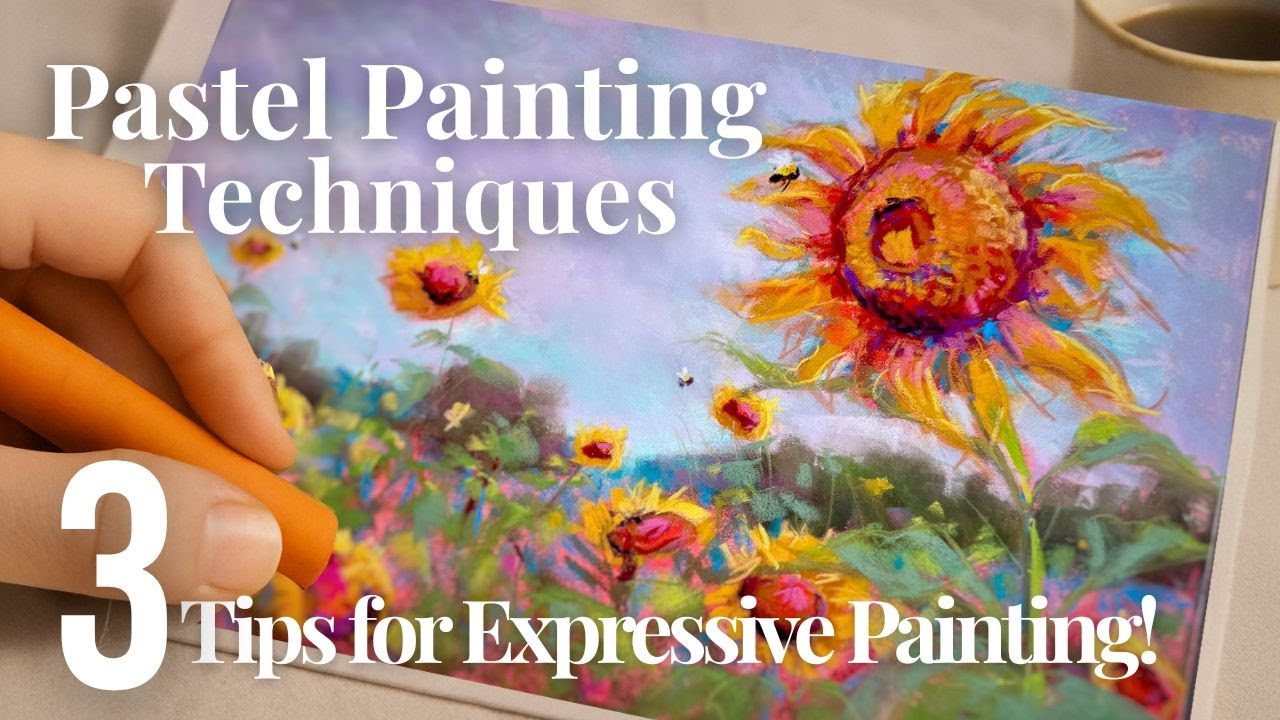 Learn My 3&nbsp;Pastel Painting Secrets&nbsp;for Expressive Painting! - Plus Bee Painting Tips!
