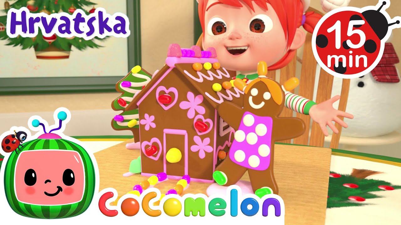 Božićna pjesma | CoComelon Hrvatska | Crtaći filmovi i dječje pjesme na hrvatskom