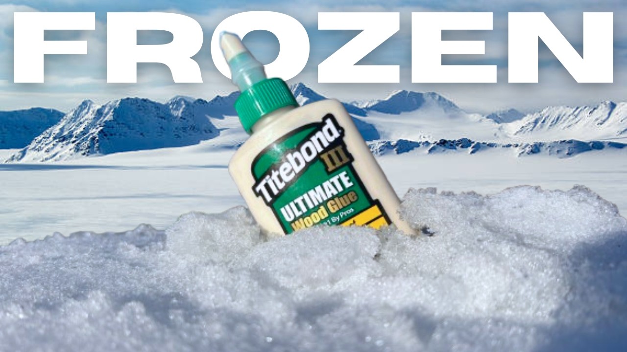 What REALLY Happens When Wood Glue Freezes?