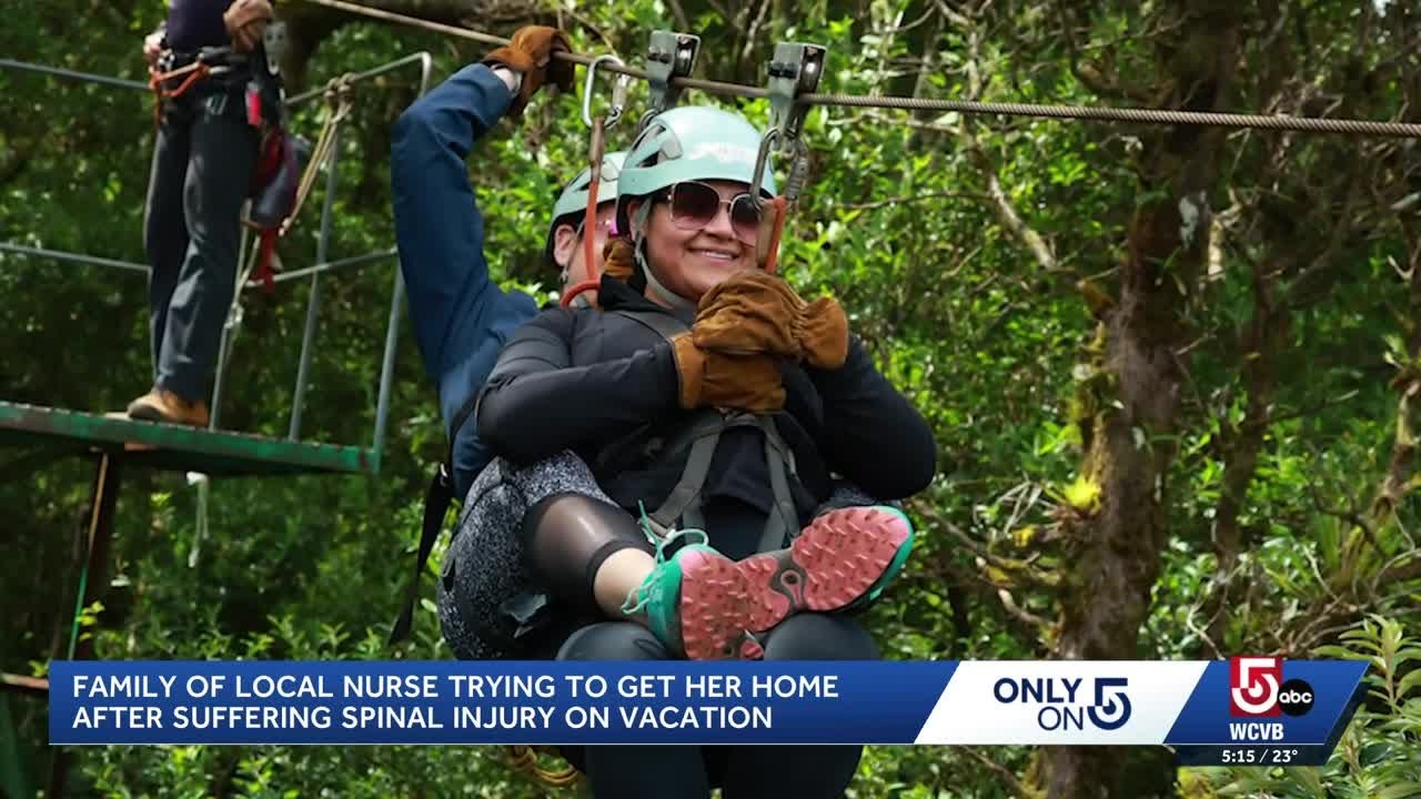 Mass. nurse suffers spinal injury while vacationing in Costa Rica
