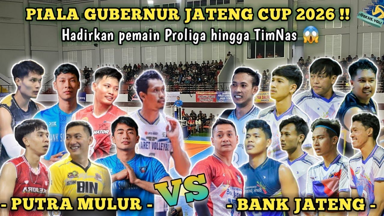 SUPER BIG MATCH‼️BANK JATENG (Apindr, Aji, Sofi, Farid, Dicky, Wenda) 🆚 Marjosse, Bayu, Mahfud 
