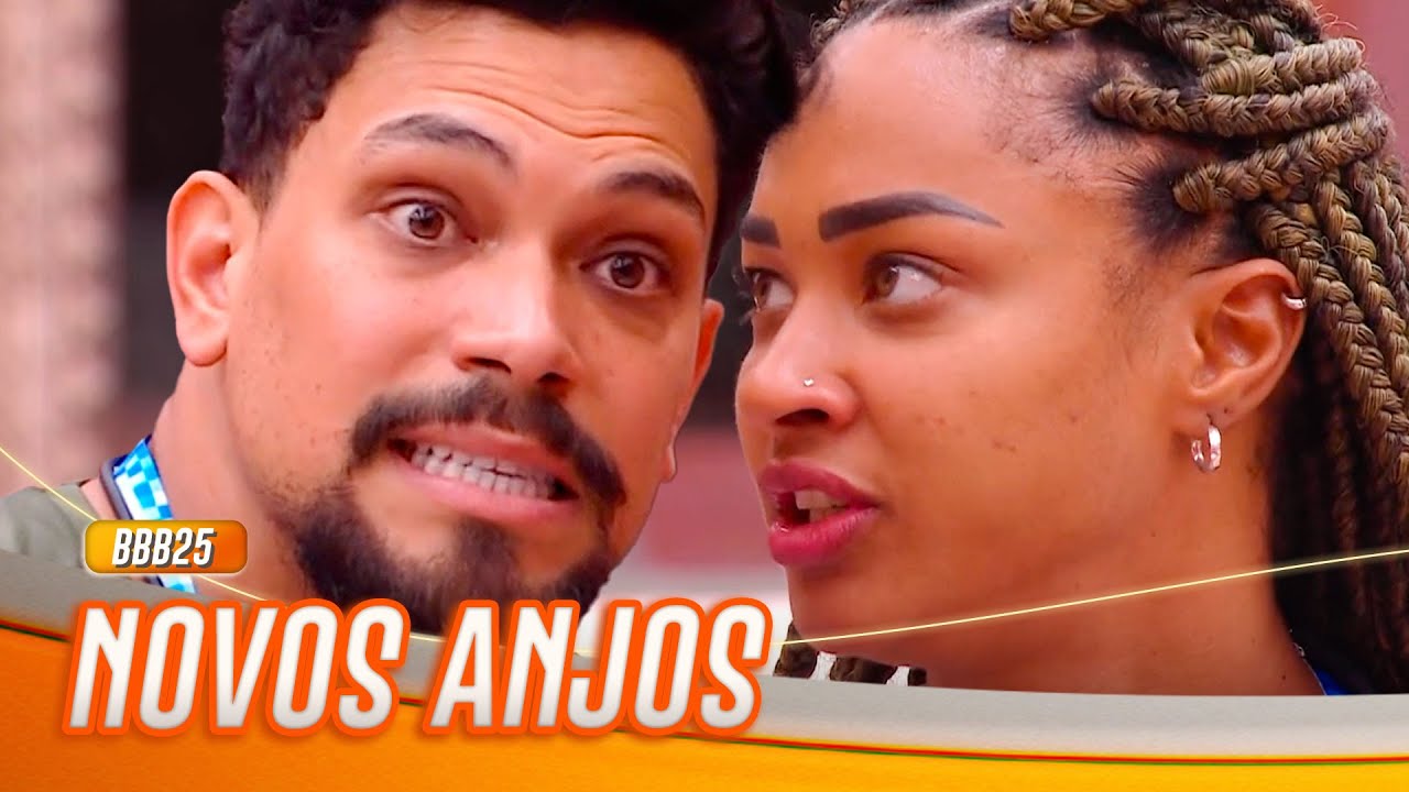 VIN&Iacute;CIUS E ALINE VENCEM A TERCEIRA PROVA DO ANJO DA TEMPORADA 😇 | BBB 25