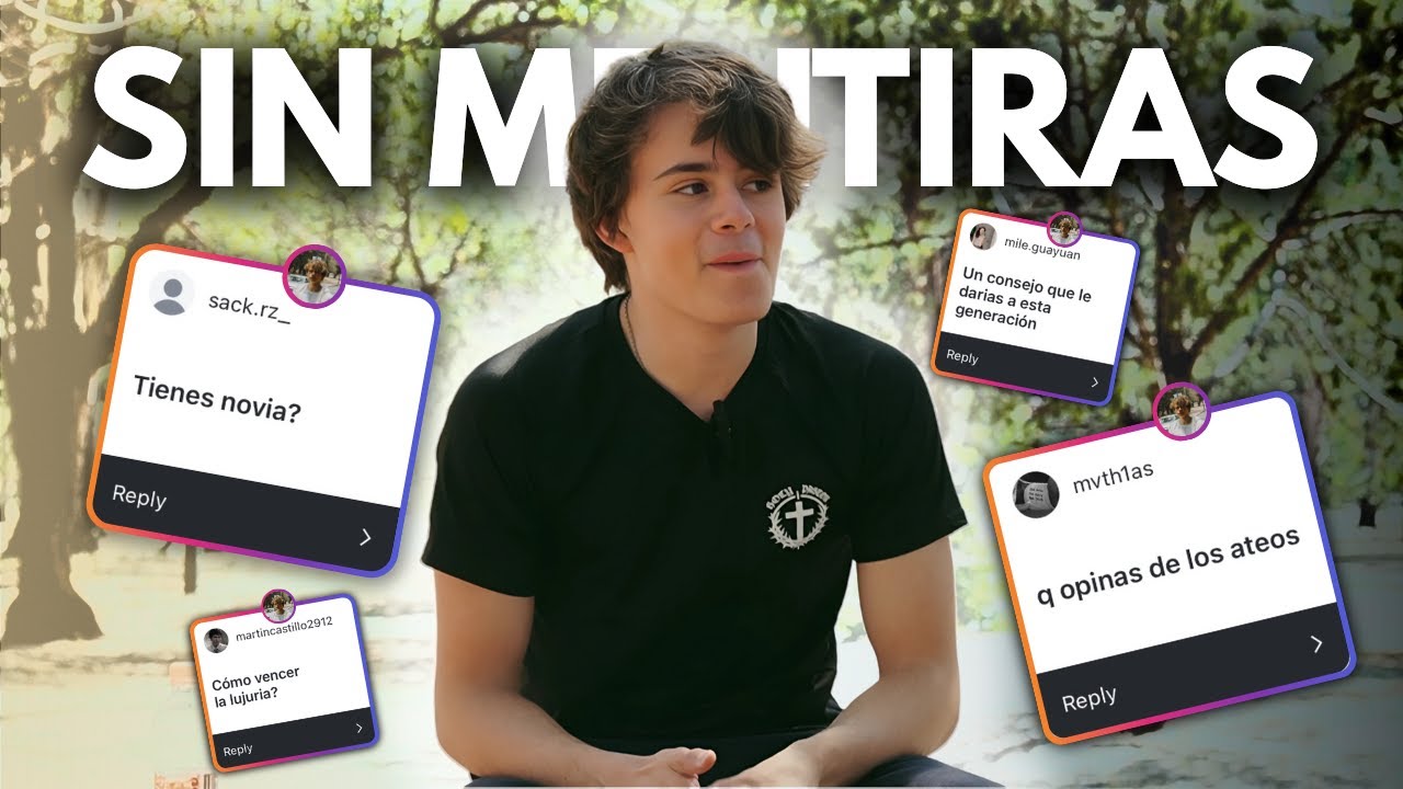 Cristiano de 16 años responde preguntas personales de IG (SIN FILTROS)
