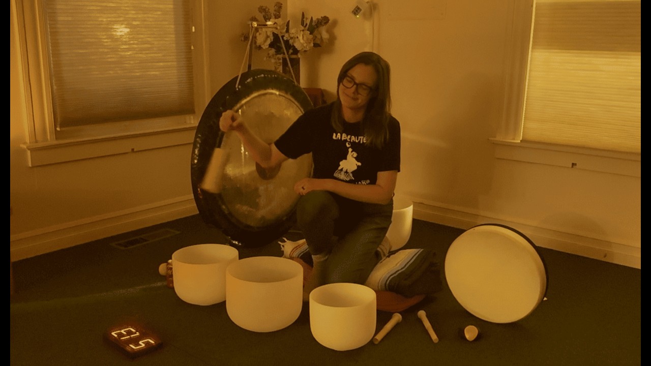 Evening soundbath with gong (45min)