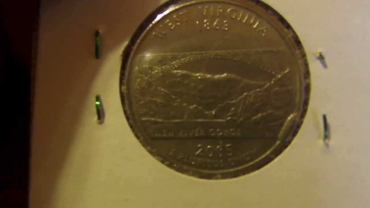 West Virginia Statehood Quarter Cud Error