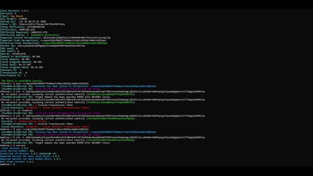 GRIDNET-OS -LIVE Development Stream