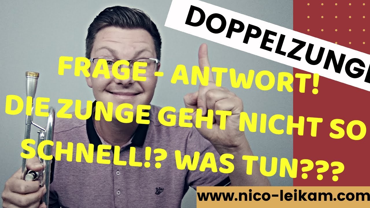 Die Zunge geht nicht so schnell, was tun? | Doppelzunge &uuml;ben | Zunge auf Geschwindigkeit bringen |