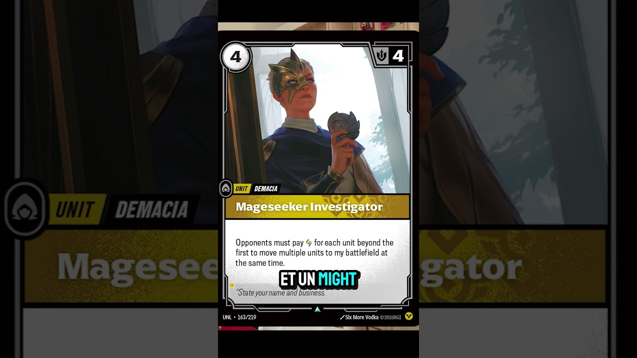 I'M REVEALING A CARD FROM SET 3 RIFTBOUND UNLEASHED AS A PREVIEW