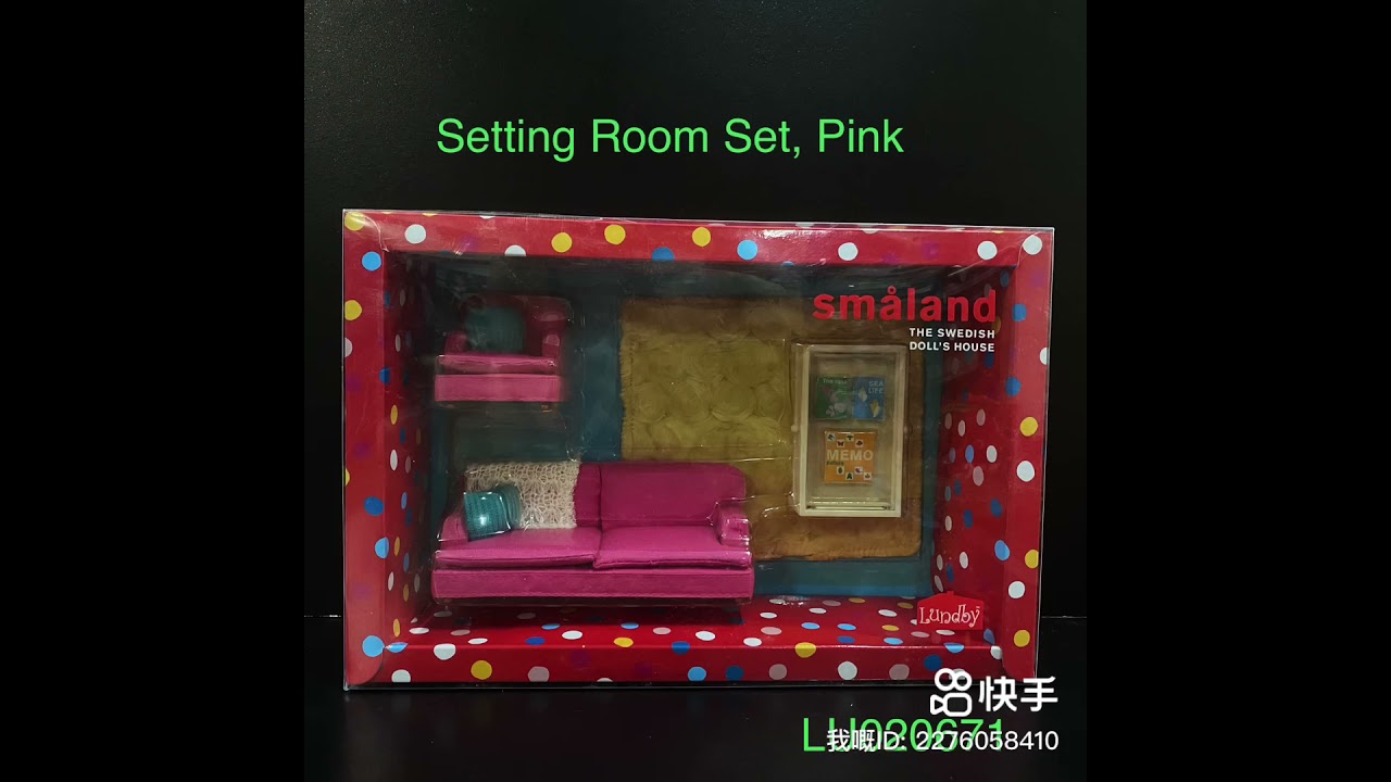 Lundby Doll&rsquo;s House: Setting Room Sets