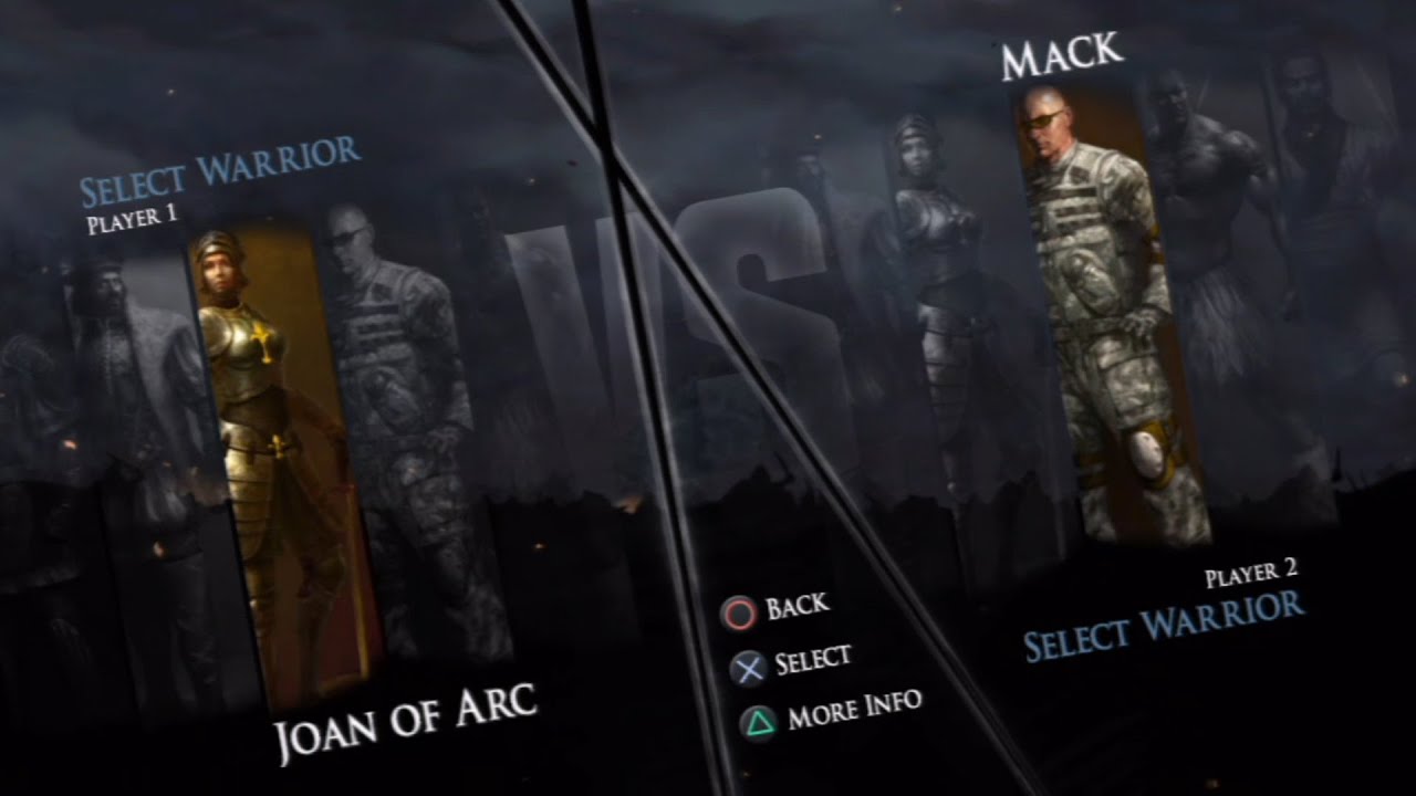 Deadliest Warrior: Legends All Characters (Including DLC) [PS3]