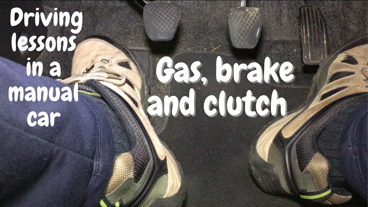 Gas, Brake and clutch control explained