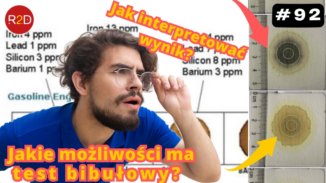Jak szybko sprawdzić olej silnikowy? Czy wymienić olej czy jeszcze mogę jeździć?  test bibułowy #92