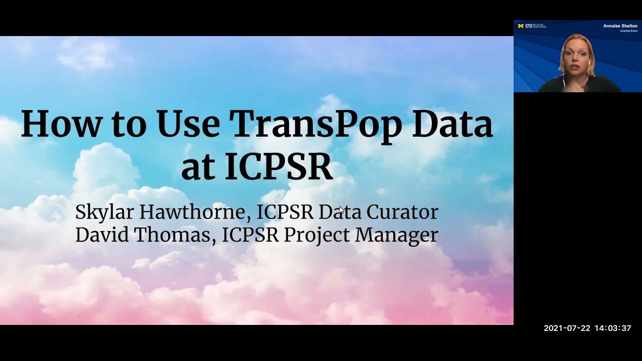 How to Use TransPop Data: The first national probability sample of transgender individuals in the US