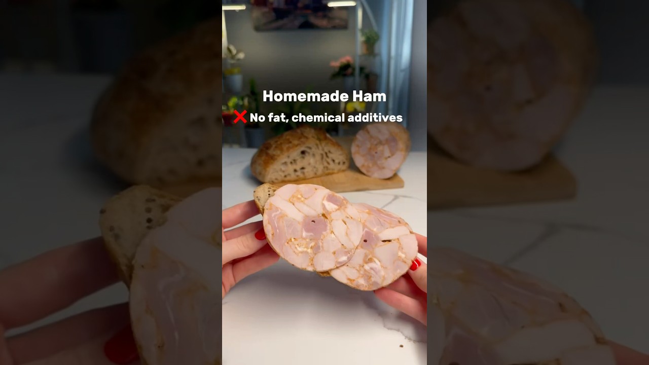 Homemade Ham🔥No fat or chemical additives ❌