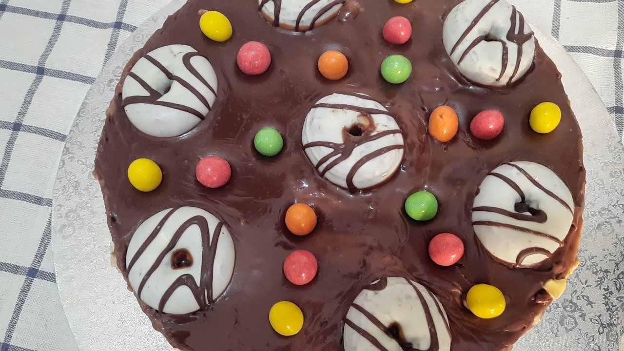 Tarta de donut .