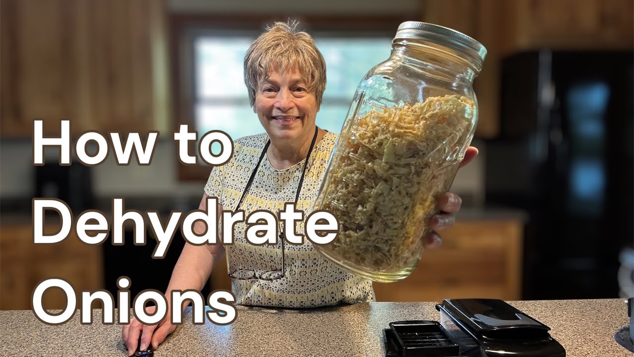 The Easiest Way to Dehydrate Onions (and why I only do it twice a year!)