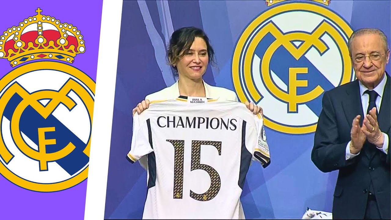 Así ha recibido Ayuso al Real Madrid tras ganar la Champions League | Tour Champions