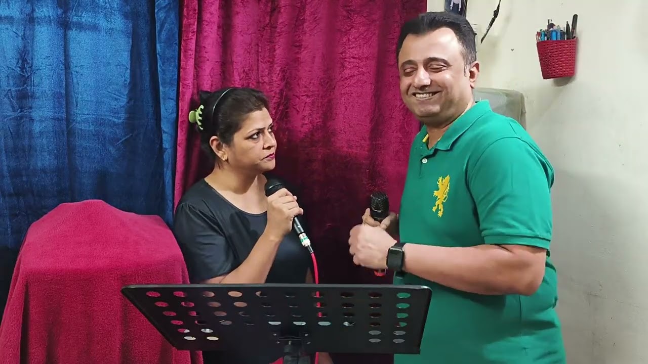 Baagi | Kaisa Lagta Hai | Amit Kumar & Anuradha Paudwal |( Cover by Kamaal pasha & Noori pasha)