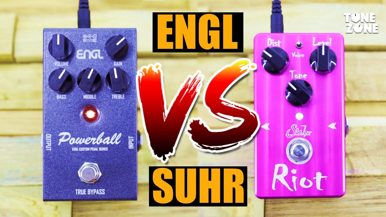 SUHR Riot vs. ENGL Powerball | Pedal comparison | Tone Zone