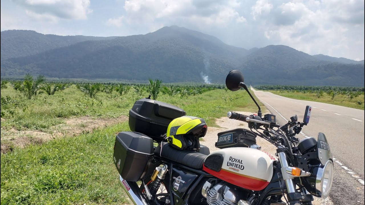 Solo Motorcycle Ride Trip | Gunung Ledang, Kluang Malaysia | Royal Enfield Interceptor 650