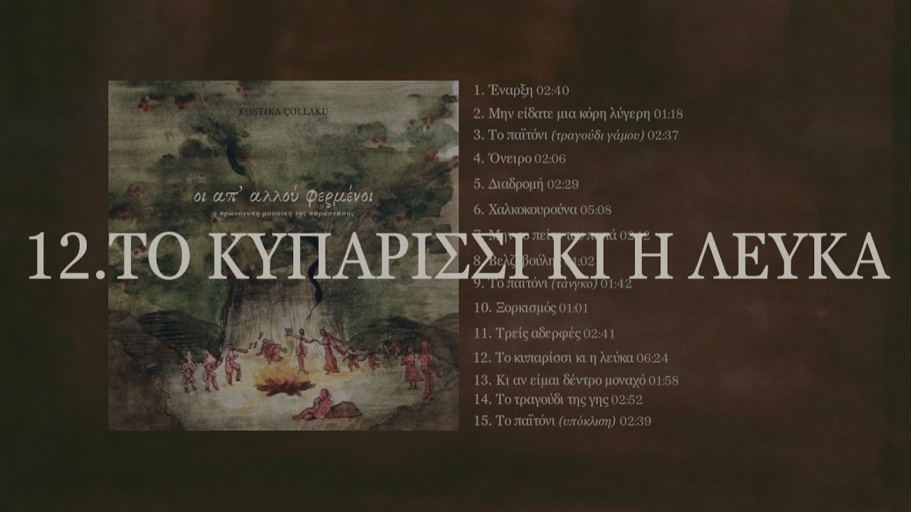 Kostika Çollaku: Οι απ' αλλού φερμένοι - 12.Το κυπαρίσσι κι η λεύκα