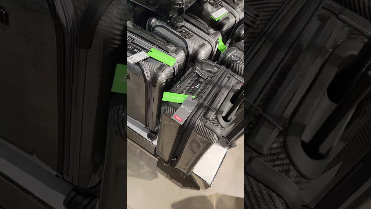Guess how much this carbon suitcase is, would you pay that?