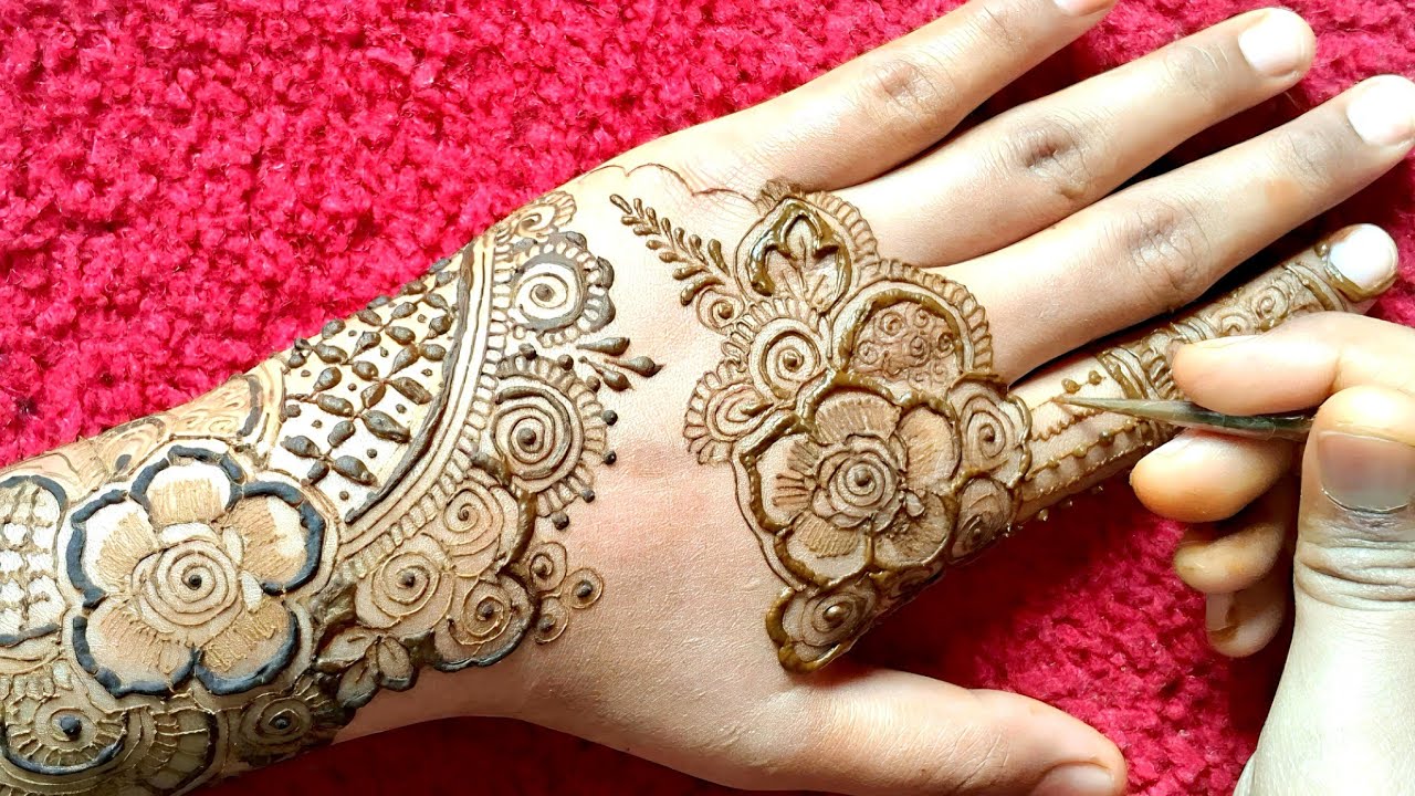 Ramzan 2026 Back Hand Mehndi Design | Easy & Elegant Henna Tutorial | Stunning Eid Mehndi