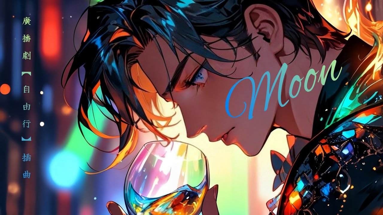 廣播劇【自由行】插曲《Moon》- Fafa「蠱」「酷」（cc動態歌詞）