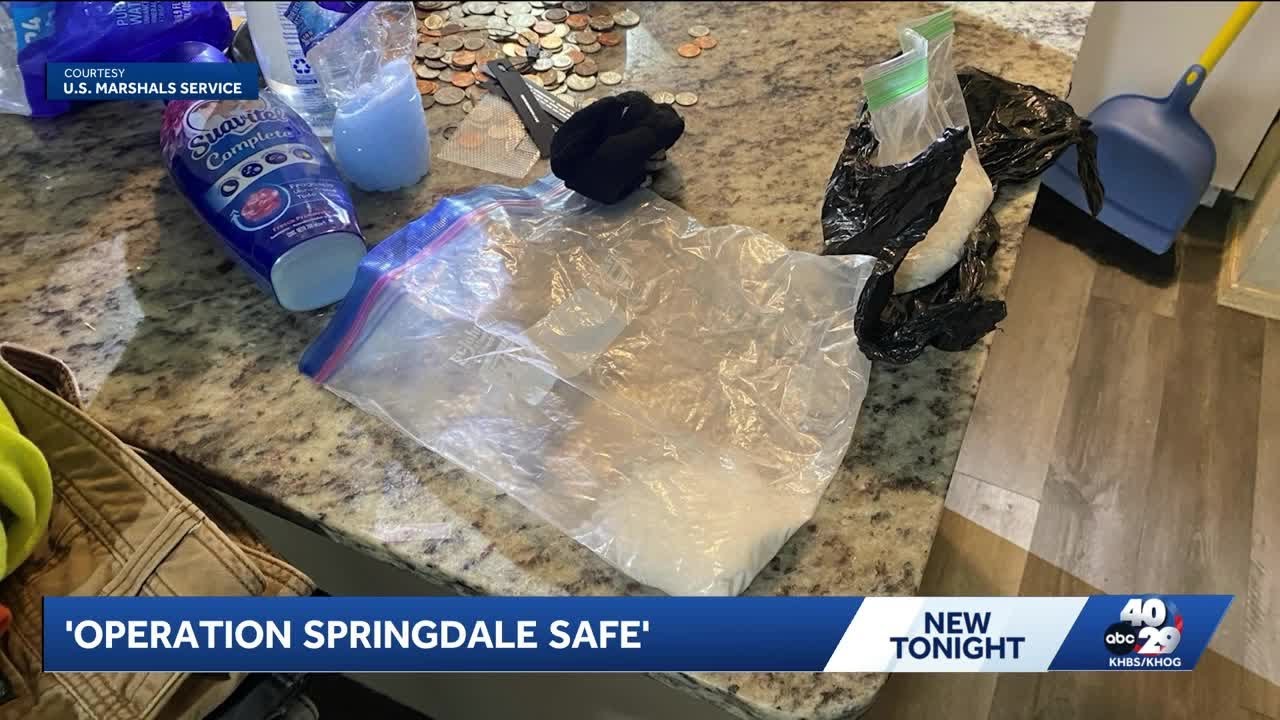 Law enforcement operation in Springdale results in 340 arrests, 1 missing child recovered