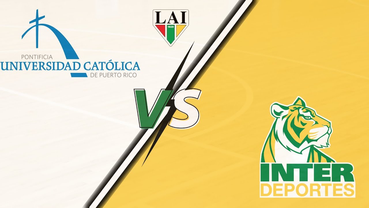 🎥LAI Baloncesto Femenino Temporada Regular: PUCPR 🆚 INTER 🐯.