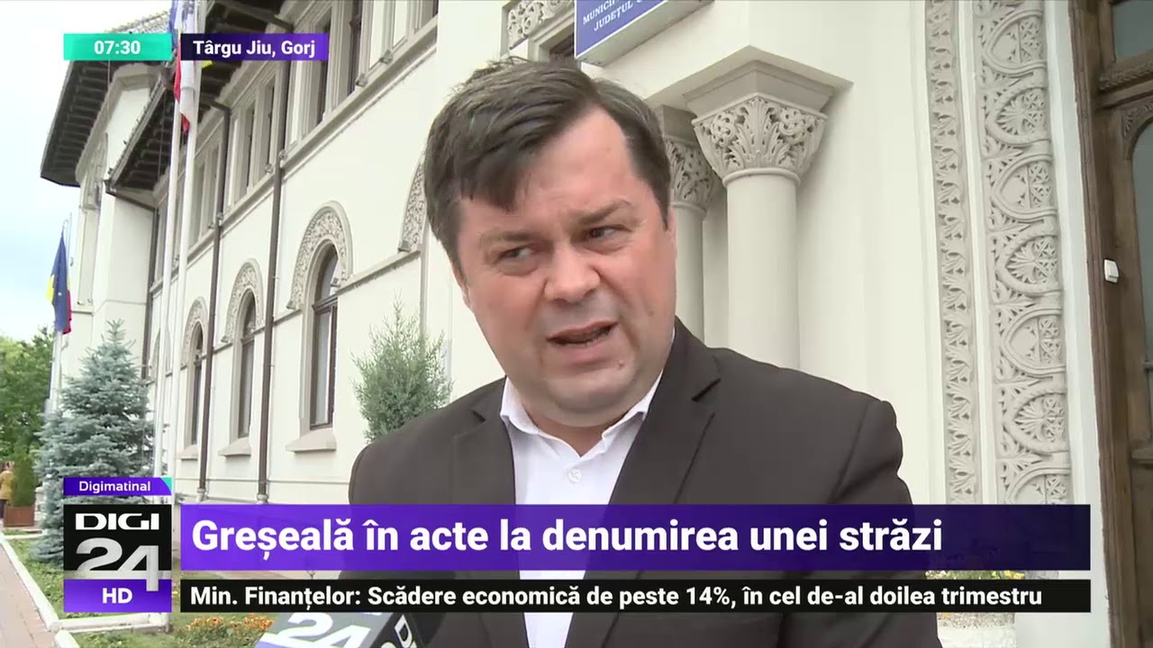 Situație bizară în Târgu Jiu. Locuitorii trebuie să își schimbe toate actele din cauza unei străzi