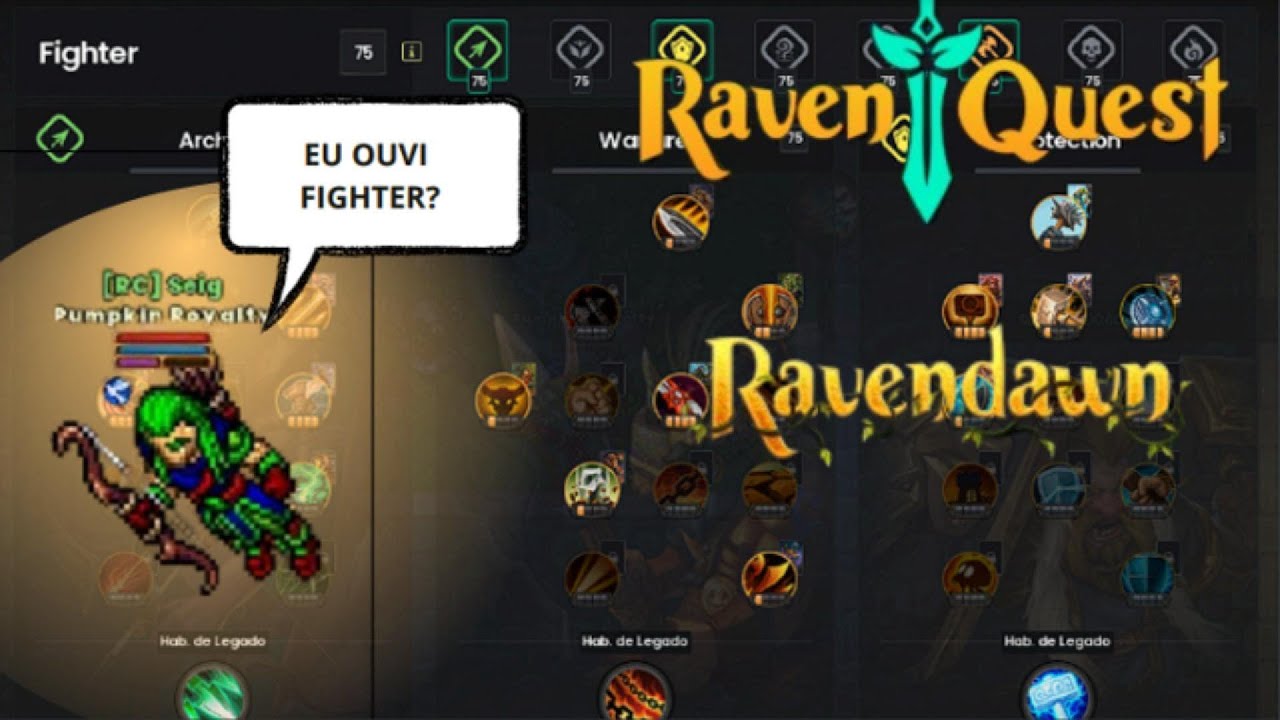 Fighter - A classe mais COMPLETA do Ravenquest - Será que vem Nerf?