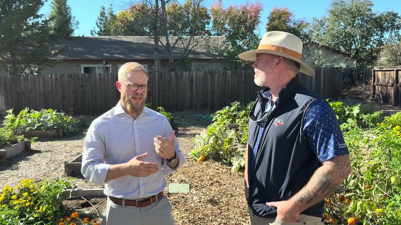 Supervisor Gore at Circuit Rider Community Services