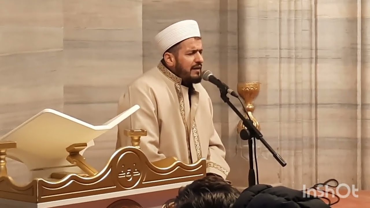 Oğuzhan BAHTİYAROGLU, Şehzade Camii 15.01.2023 Pazar İkindi Namazı ardından Zümer Sûresi 71-75