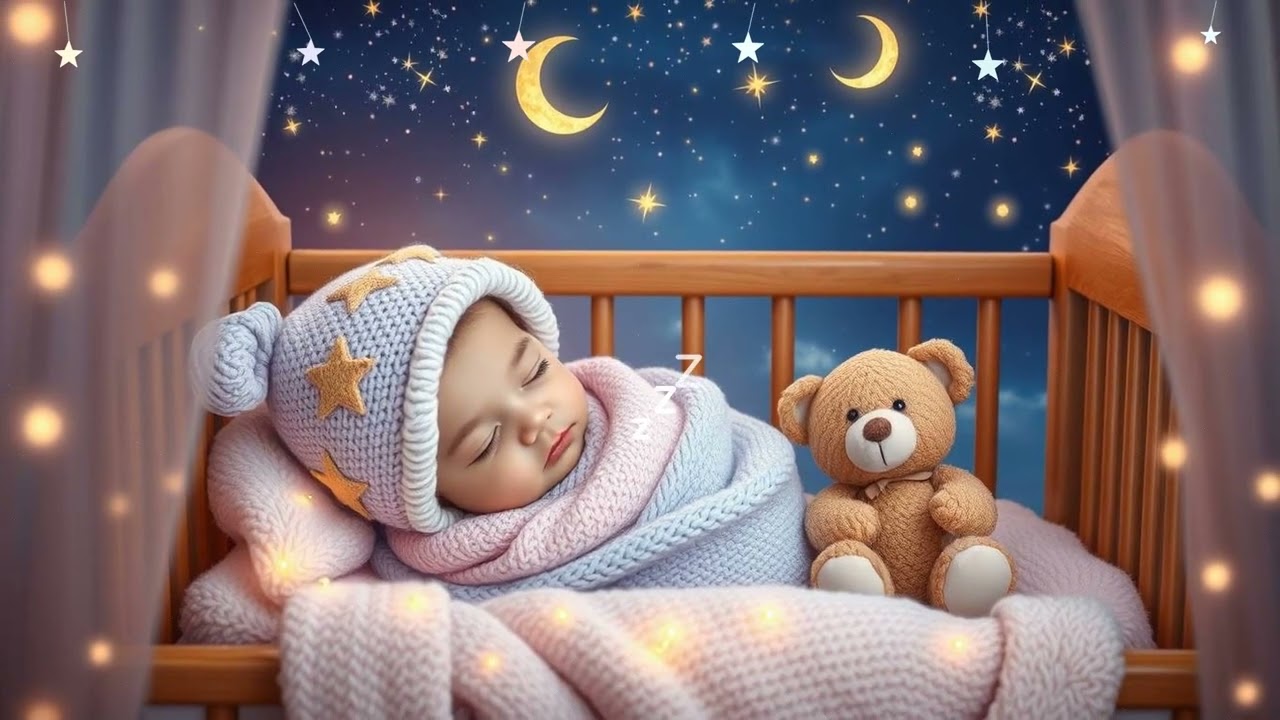 🌙 Rainy Rest 🌧️ Soft Baby Lullaby for Bedtime 💤