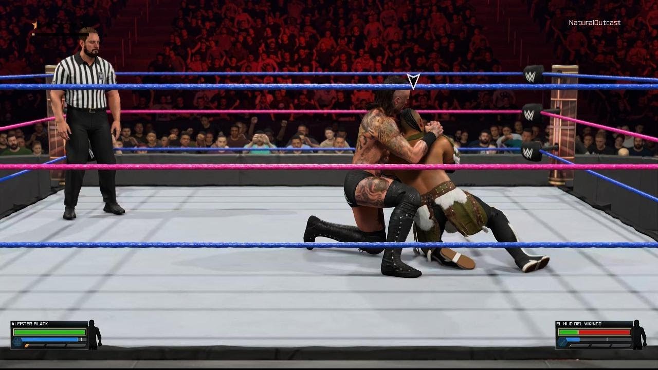 WWE 2K26 Aleister Black Vs El Hijo Del Vikingo IC Title