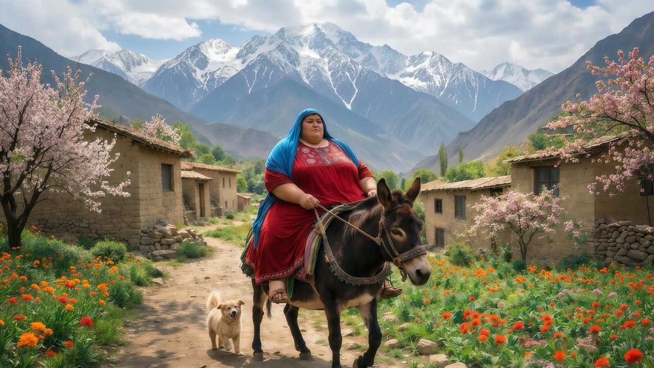 Life in an Afghan Mountain Village | Traditional Cooking & Simple Mountain Life