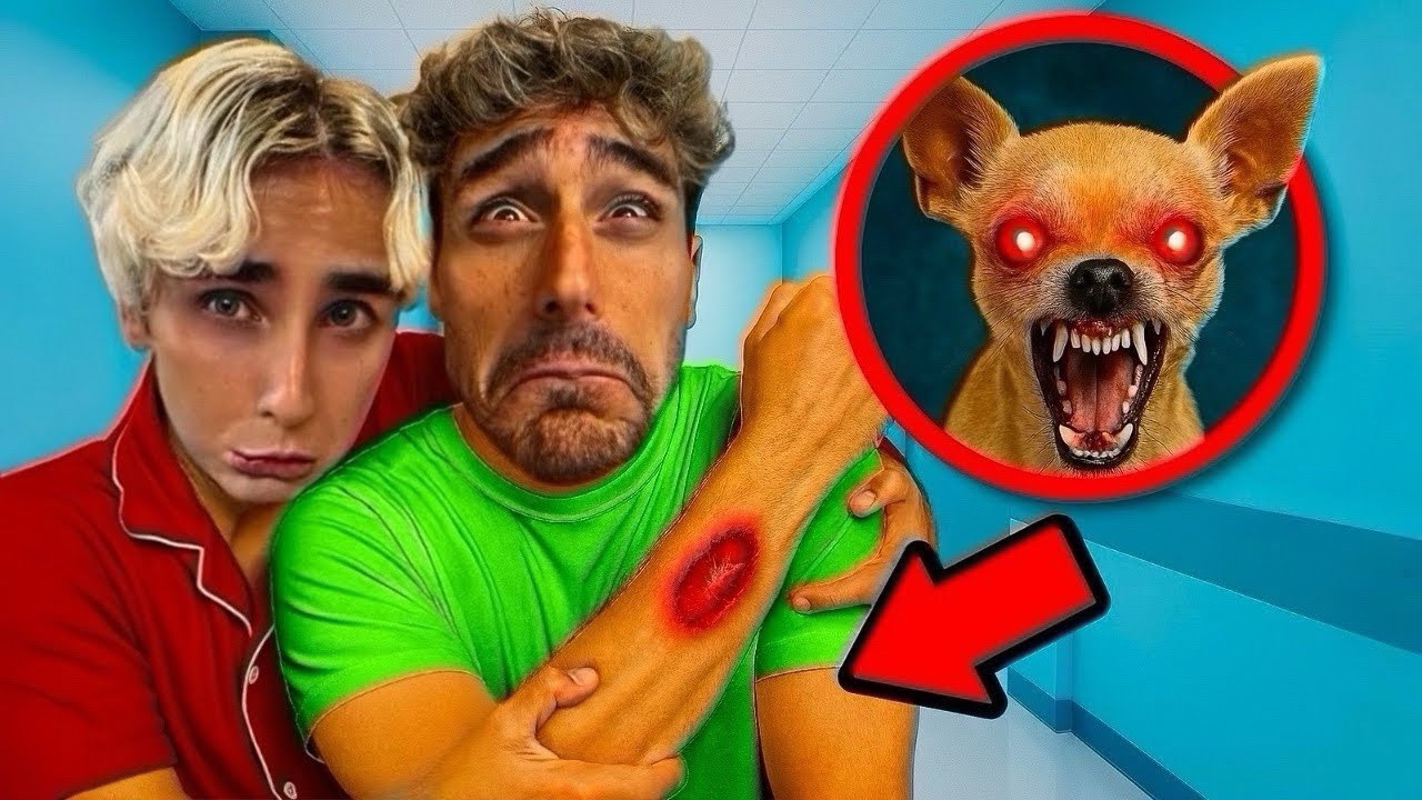 MY POSSESSED DOG BIT MY BOYFRIEND..😭💔